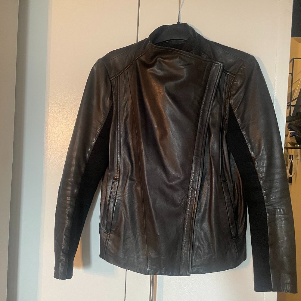 Truove Leather Moto Jacket